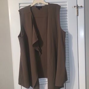 Lane Bryant olive green shawl